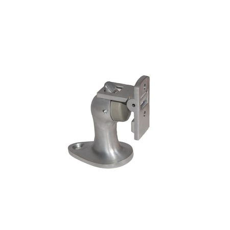 Trimco Gooseneck Floor Stop Combo Pack Satin Chrome 3" 1234.626